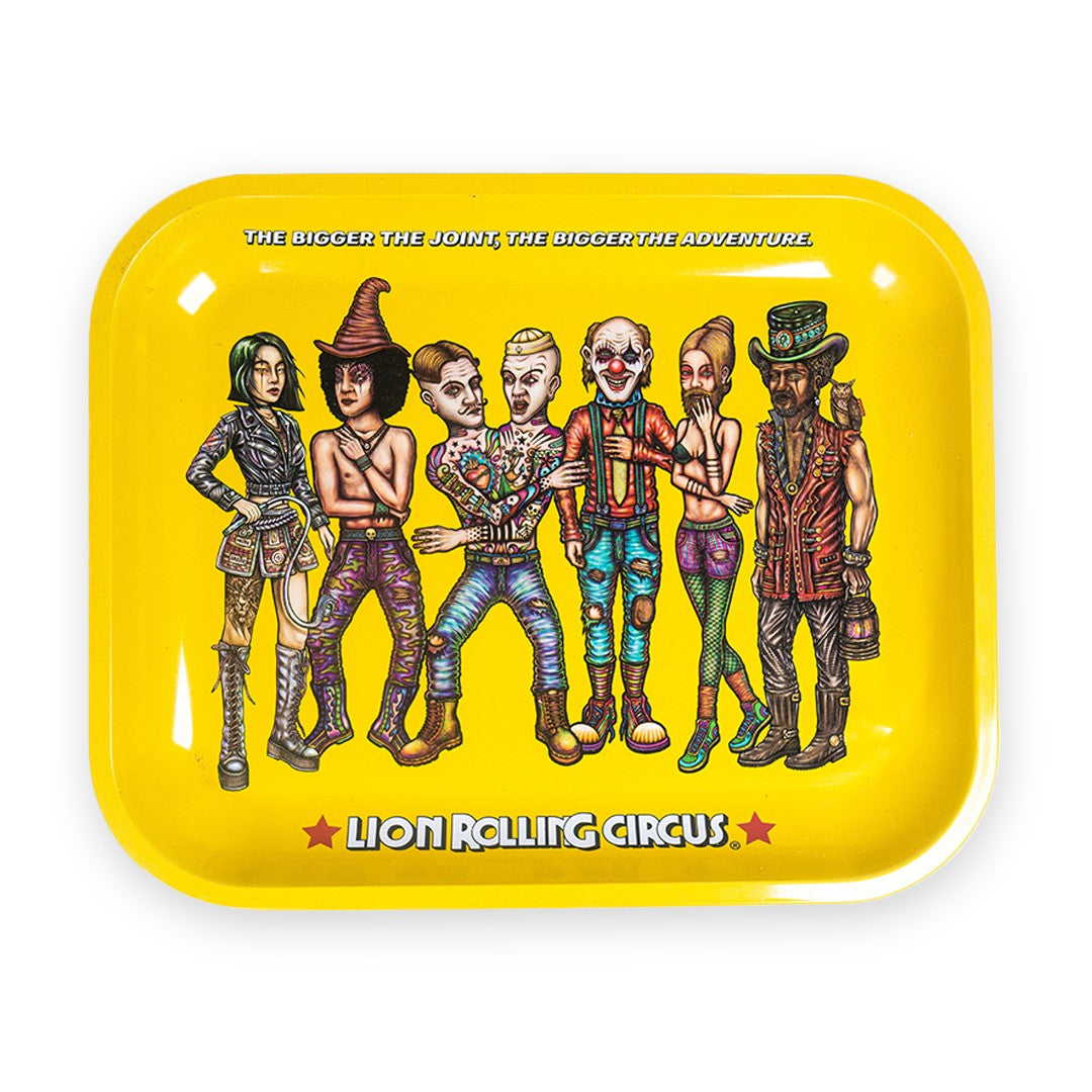 BANDEJA METÁLICA GRANDE - LION ROLLING CIRCUS