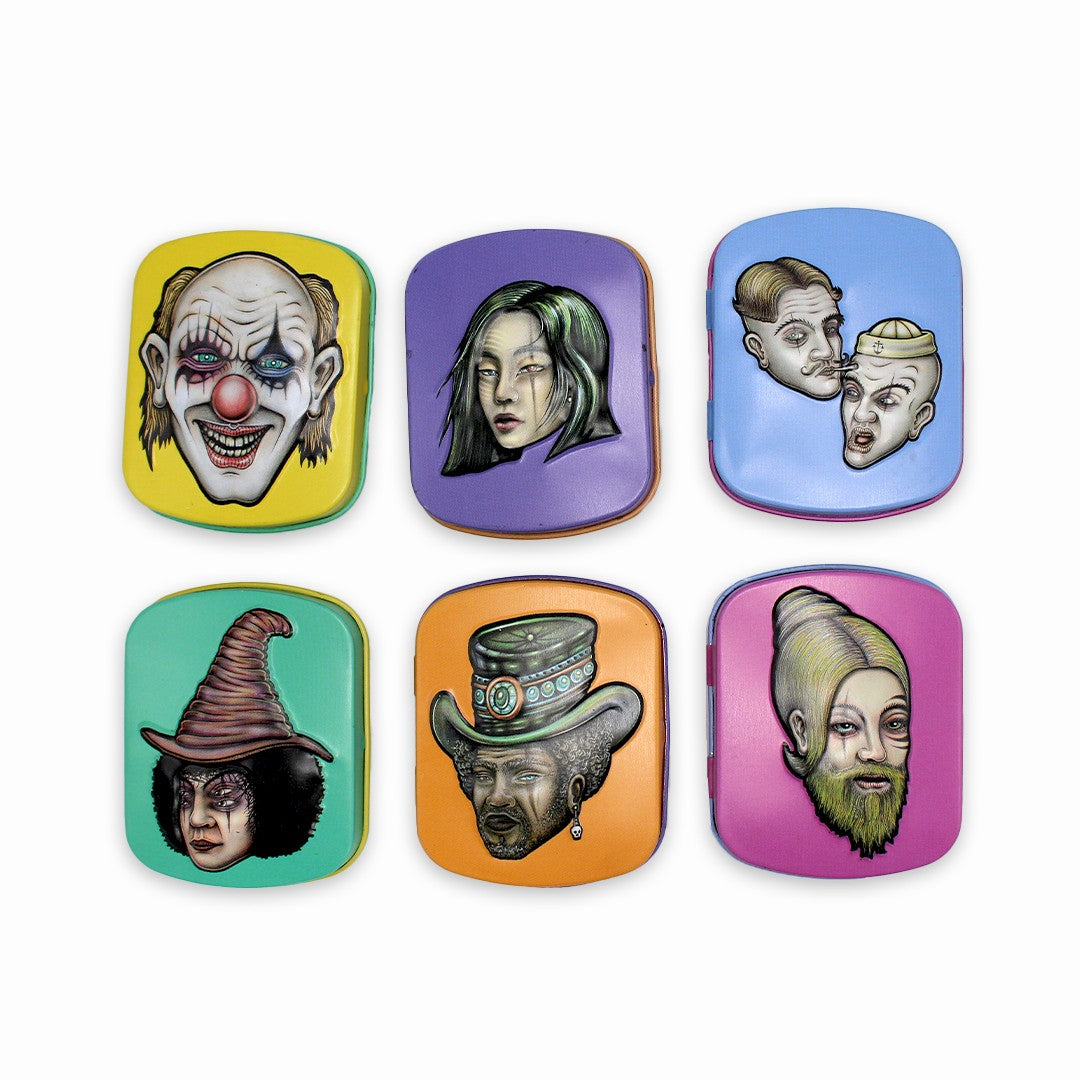 CAJA METÁLICA MINI TIN BOX - LION ROLLING CIRCUS