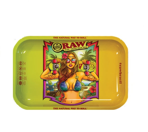 BANDEJA METÁLICA BRAZILIAN GIRL MEDIANA - RAW