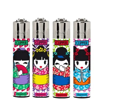 ENCENDEDOR CLIPPER - GEISHAS