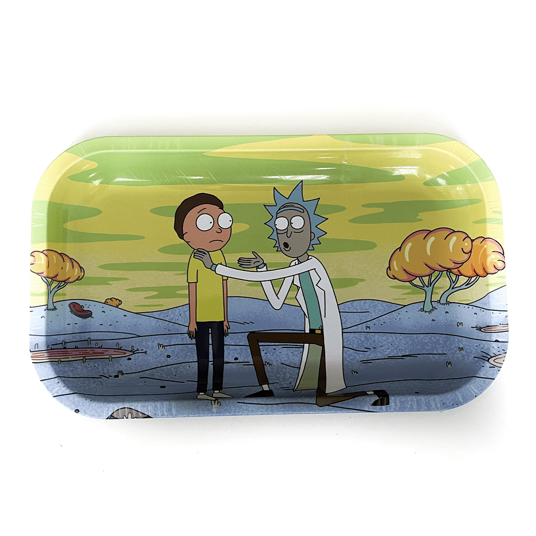 BANDEJA METÁLICA RICK & MORTY GRANDE