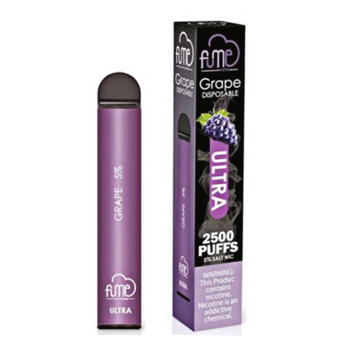 FUME VAPE 5% NICOTINE - DESECHABLE