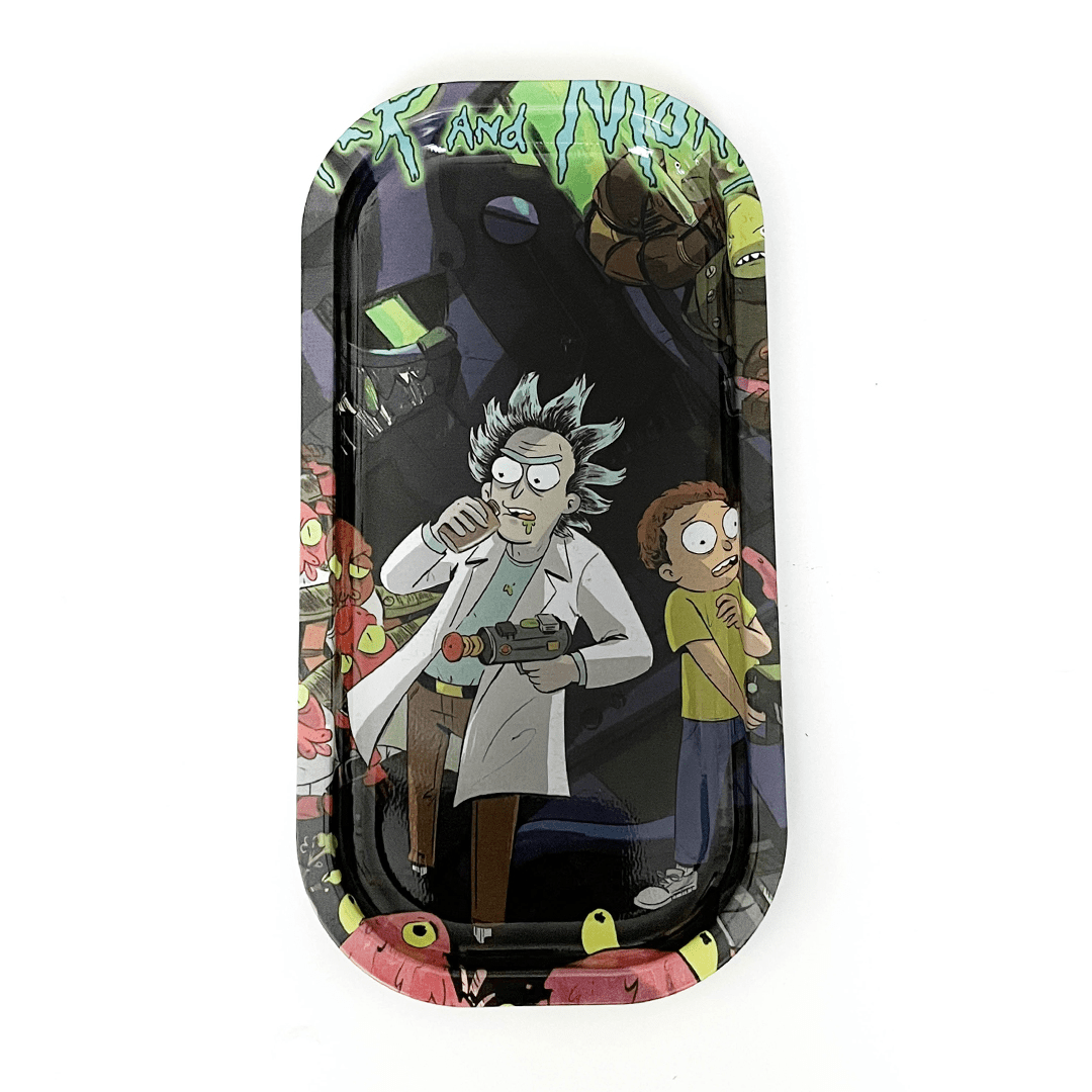 BANDEJA METÁLICA RICK & MORTY PEQUEÑA