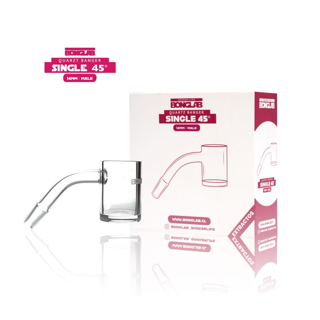BANGER 14MM MACHO 45º - BONGLAB