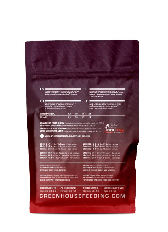 FEEDING BOOSTER - GREEN HOUSE
