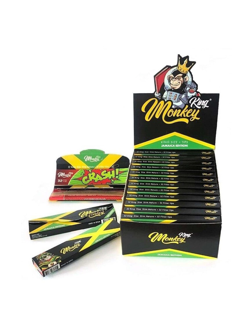 PAPELILLO KING ORGÁNICO + TIPS - MONKEY KING