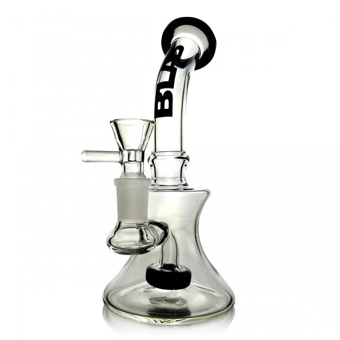 BONG POCKET BELL BLACK - BONGLAB 17 CM QUEMADOR 14 MM