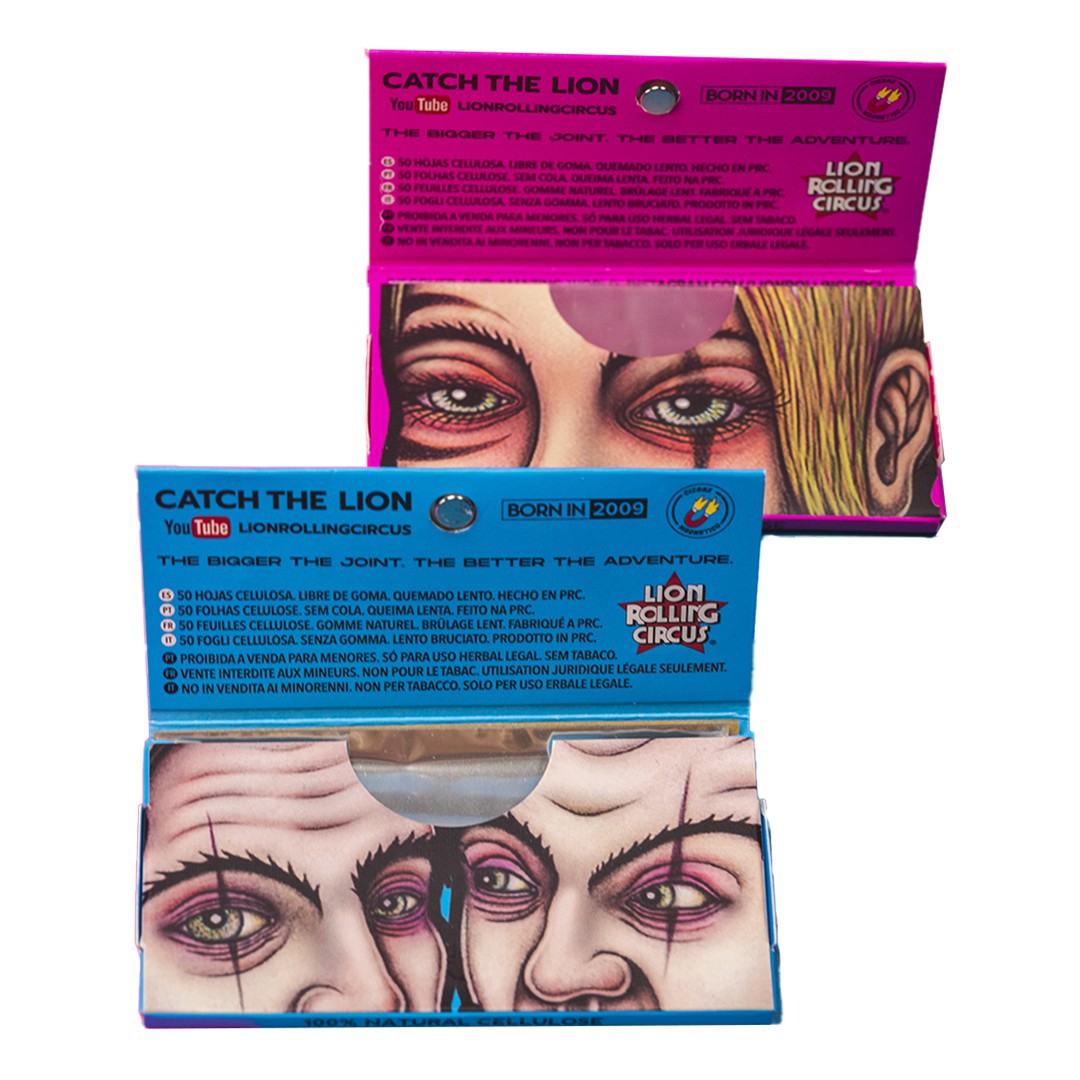 PAPELILLO CELULOSA 1 1/4 - LION ROLLING CIRCUS