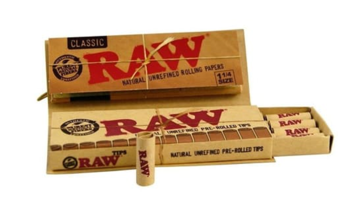 RAW CLASSIC + TIPS PRE ENROLADOS