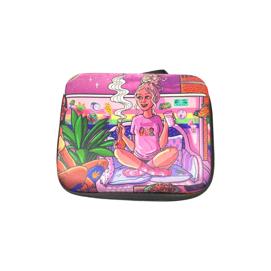 BOLSO FUMETA ROSADO DISEÑOS