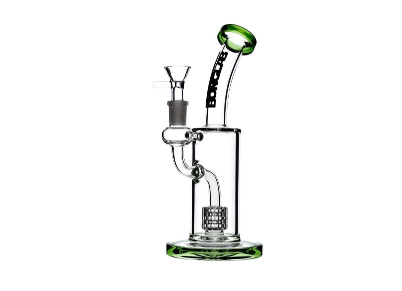 BONG CLASSIC  COLOR CUBE 23 CM QUEMADOR MACHO 14 MM BONGLAB